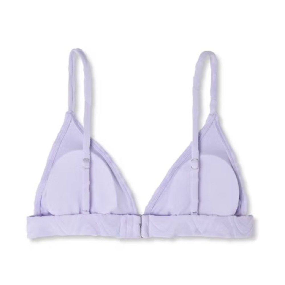 NWT Wavy Terry Textured Bikini Wild Fable™ Lilac Purple XXS - Picture 8 of 8